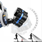 High Power XML T6 6 LEDS Frontale linterna Head Light Lamps, USB Rechargeable Outdoor Hunting Head lamp Torch Led Headlamp