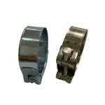 High Pressure 304SS Stainless Steel Turbo Exhaust pipe Single-head Power Bolt Hose Clamp screw Clip Heavy Duty Clamping