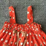 High Quality Baby Clothes Polka Dots Suspenders Wholesale Handmade Girl Casual Skirt