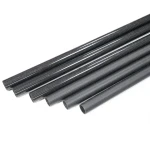 High quality carbon fiber pipes 3k carbon fiber tube can be customized for processing round pipes