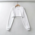 High Quality Crop Top T Shirts Running Fitness Wear Women Sports T Shirt