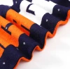High Quality Custom Logo Printed Acrylic Knitted Jacquard soccer fans scarf