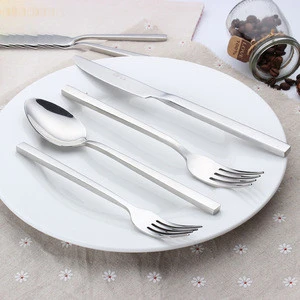 High Quality Flatware Set 4 Pieces Stainless Steel Dinnerware Cutlery