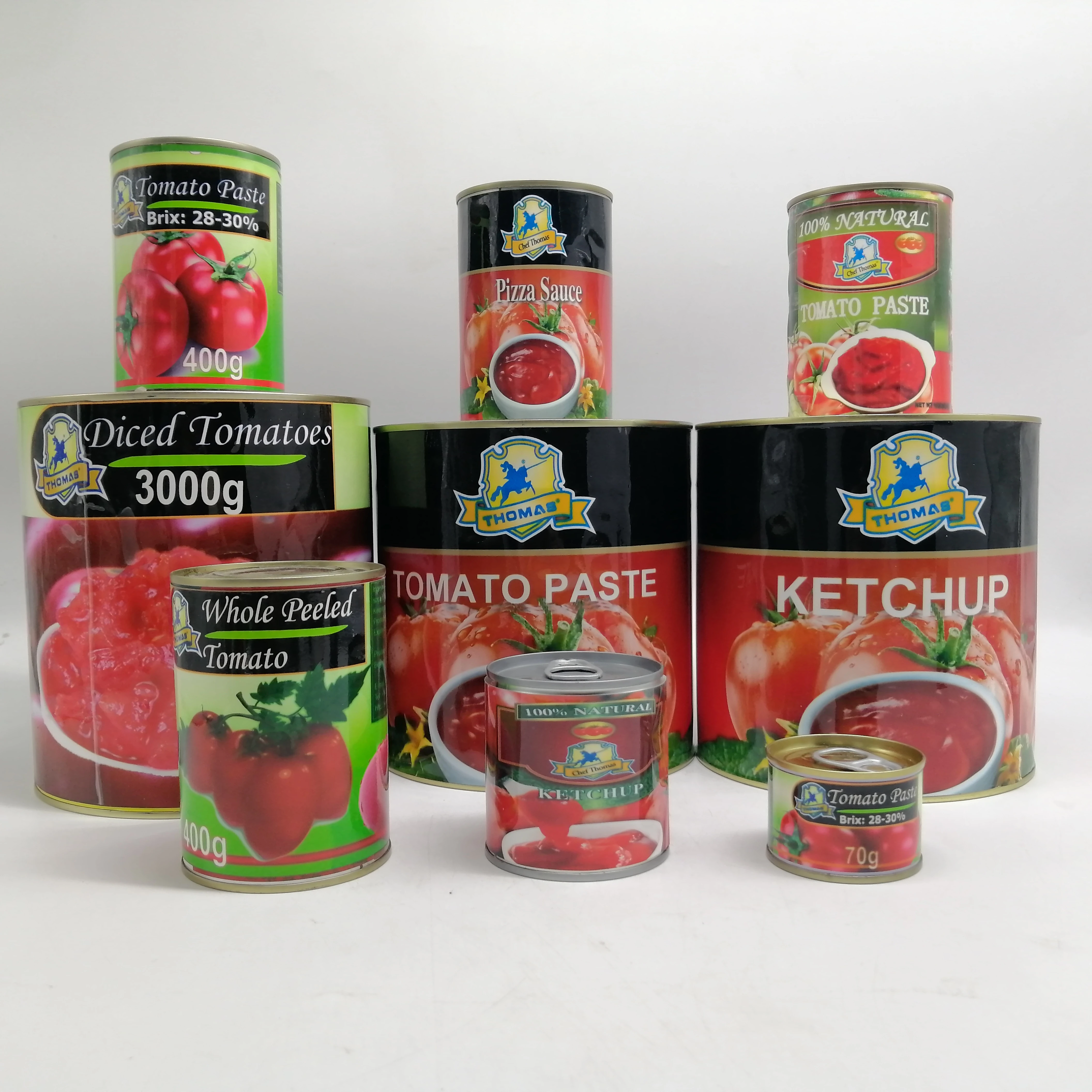 high quality fresh crop canned whole peeled tomato
