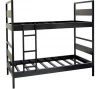 High Quality Heavy Duty Adult Metal Bunkbed for School Military Army Worksite Dormitory Two Tier Metal Bunk Beds