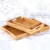 Import High Quality Home Hotel Mulit Size Custom Food Or Drink Lobby Bamboo Wood Wooden Service Tray from China