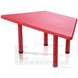 High Quality Kids Furniture School Desk Children Trapezoid Table