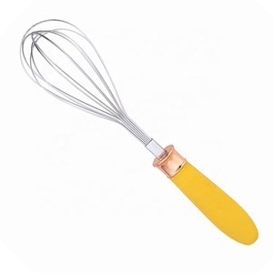 High quality kitchen tools 29*5.5cm wisking machine manual spring egg beater