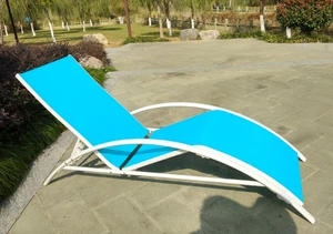 high quality lounge bed hot sell beach sun lounger
