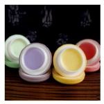 High quality OEM round organic lip balm