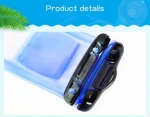 High Quality Outdoor Universal Waterproof Phone pouch Pvc waterproof cell phone case dry bag for mobile with lanyard