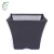 Import High quality plastic square flower pots vertical nursery dish garden pots from China