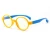 high quality silicone flexible kids anti blue light blocking filter glasses