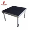 High quality Simple portable skidproof top platform aluminum folding stage