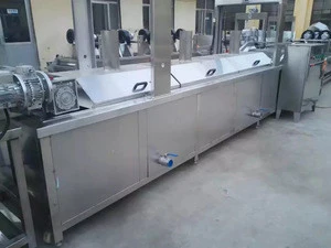 high quality stainless steel 304 Food Processing Machinery Vegetable Fruit Blanching machine