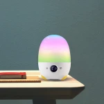 High quality touch led timer outdoor camping baby night light sound machine