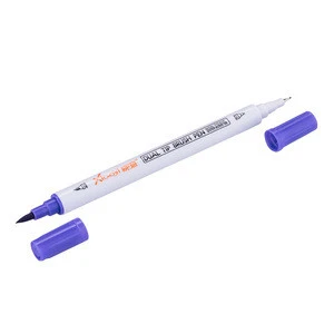 High Quality water color brush set twin brush marker pen brush tip pen