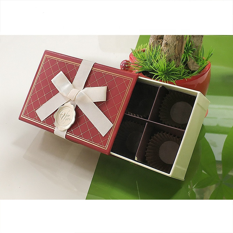 Highest Quality Empty Gift Chocolate Truffle Boxes With Free Sample