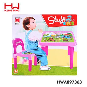 Hight Quality Child Furniture Study Table and Chair Set