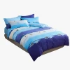 Home bedroom full cotton adult kids single double bedding sheet comforter set