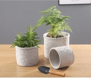 Home decor custom garden pots succulent concrete planters