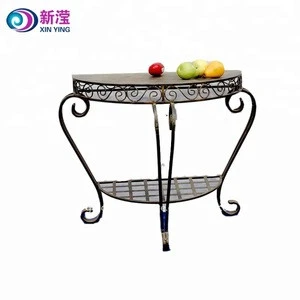 Home decoration durable metal table Iron Console Table
