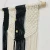 Import home decoration wall hanging black and white modern life living room bedroom wall decoration macrame wall hangings from China