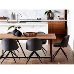 Home Dining Chair for Hotel Use, Velvet Living Room Dinning Chair with Metal Leg, Unique Design Modern Chair