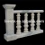 Import Hot Exquisitely Balcony Railing Designs White Marble Stair Balustrade from China