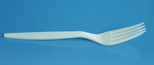 hot sale, biodegradable plant starch heavy weight plastic fork