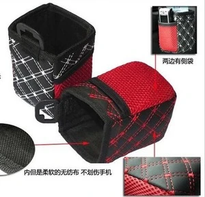 Hot sale car auto air outlet hanging storage bag / Vehicle Air Outlet Car Storage Organizers