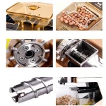 Hot Sale cold corn oil press machine/soybean oil expeller / seed oil presser