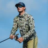 hot sale Custom Camo Sublimation Print Fishing Clothing Men Lightweight Long Sleeve Fishing T Shirt