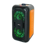 Hot sale double 6 inch portable wireless speaker subwoofer karaoke player speaker