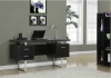 Hot sale free standing office desk with metal feet