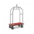 Import Hot Sale Hotel Trolley Luggage Lobby Stainless Steel Concierge Birdcage  Luggage Cart from China