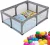 Import Hot Sale Large Folding Fence Baby Playpens from China