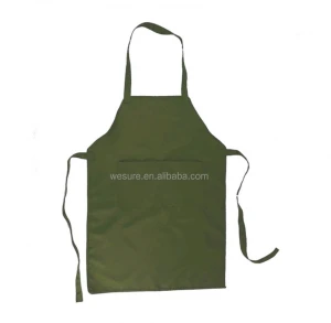 Hot Sale Simple Degradable Promotional Custom Print Non Woven Cooking Kitchen Apron