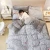 Import Hot sale small square design 6PCS black and white bedding set from China