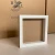 Import Hot sale square  8x8 white shadow box frame with inner depth 3cm from China