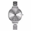 Hot sale thin Steel Band Analog Geneva Brand Quartz Wrist Watch for clock women GW141