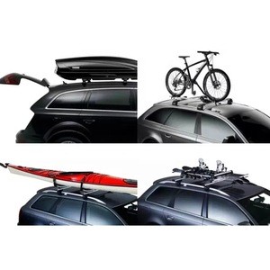Hot sale universal aluminum car roof rack with different size for 4x4 and suv cars with crossbar
