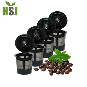 Hot sales keurig 1.0 &amp; 2.0 k cup reusable coffee filter 6 pcs / box