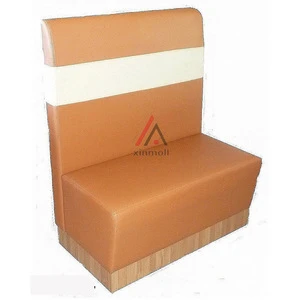 Hot Sell Hotel furniture Leather Booth Sofa In Restaurant Set
