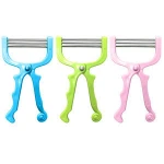 Hot sell plastic epilator machine beauty tool aluminium spring manual facial hair removal tool
