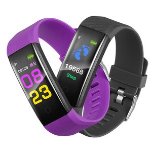 HOT Selling 2018 New Smart Wrist Band Watch Fitness Tracker Color Screen bracelet 115plus