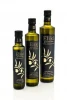 hot selling 250ml 500ml and 750ml round green glass bottle with cap for olive oil