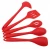 Import hot selling Amazon  5 piece Silicone Utensil Set,Heat Resistant Kitchen Cooking and Baking Utensils from China