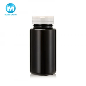 Hot selling black PET plastic bottle Custom empty PET Bottle 30ml lotion container specification wholesale