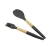 Import Hot selling cooking tools silicone kitchen utensils set with acacia wood handle from China